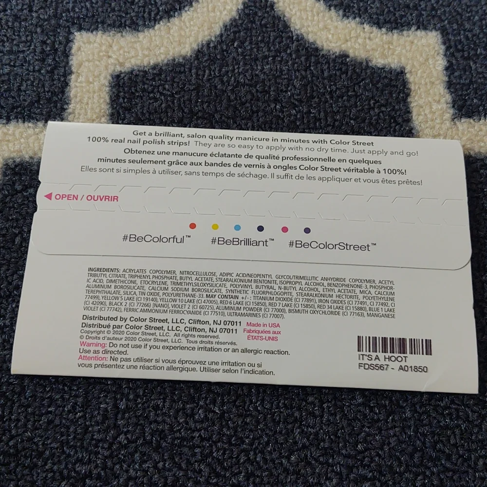 Color Street - It's A Hoot! Nail Strips - Retired - NWT - Picture 8 of 10